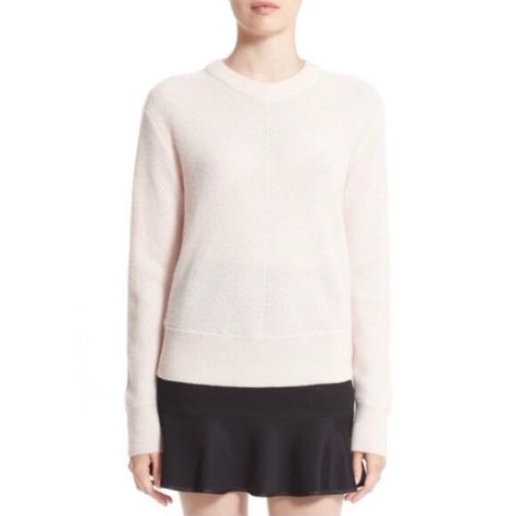 Rag & Bone Pink Cashmere Alexis Sweater Size Medium - Picture 1 of 6
